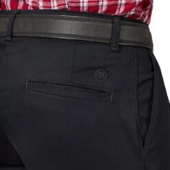 Wrangler Mens Riata Black Pleated Front Pants -Western Cowboy Store 00097BK 3