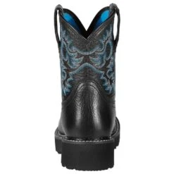 Ariat Womens Fatbaby Black Deertan Boot 10000833 -Western Cowboy Store 10000833 2