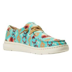 Ariat Women's Turquoise Saddle Blanket Hilo 10 Ariat Women's Turquoise Saddle Blanket Hilo -Western Cowboy Store 10040307 3