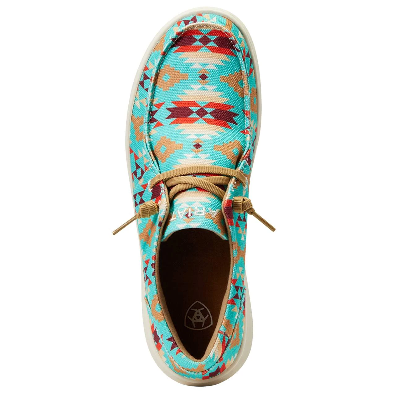 Ariat Women's Turquoise Saddle Blanket Hilo 7 Ariat Women's Turquoise Saddle Blanket Hilo - Image 5