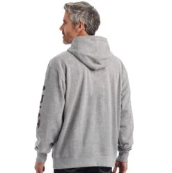 Ariat Men's Logo Hoodie Heather Grey -Western Cowboy Store 10040817 03