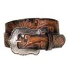 Women's 1.5in. Black Delheart Daisy Belt -Western Cowboy Store 102579 default l