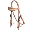 Professionals Choice Latigo Buckstitch Elvis Rough Out Browband -Western Cowboy Store 105352 default l
