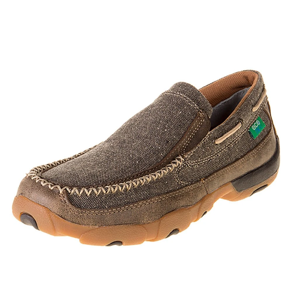 Twisted X Mens Dust E Slip On Boat Shoe MDMS012 3 Twisted X Mens Dust E Slip On Boat Shoe MDMS012