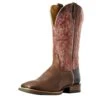 Relentless By Ariat Men's Ariat Relentless Reacher Barrel Brown 13in. Shattered Brick Cowboy Boots -Western Cowboy Store 108864 default l