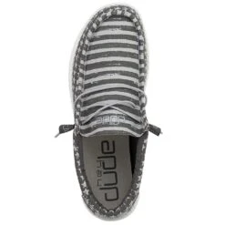 Heydude Men's Hey Dude Wally Gray Patriotic Casual Shoe 11 Heydude Men's Hey Dude Wally Gray Patriotic Casual Shoe -Western Cowboy Store 110063196 5