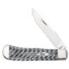 Case Knives Black And White Fiber Weave Backpocket Knife -Western Cowboy Store 110405 default l
