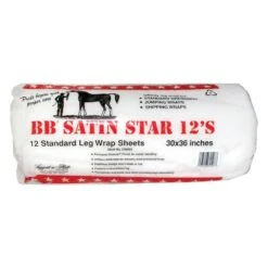 Bb Satin Star Cotton Sheets (12 Per Roll)
