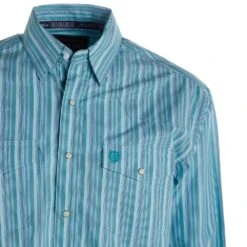 Wrangler Men's George Strait Long Sleeve Button Down -Western Cowboy Store 112324947 02