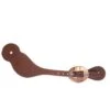 Nrs Tack Oiled Dove Wing Spur Strap With Copper Bar Buckles -Western Cowboy Store 112790 default l