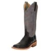 Anderson Bean Women's Black Full Quill Ostrich With Smoked Bacon Top 2 Anderson Bean Women's Black Full Quill Ostrich With Smoked Bacon Top -Western Cowboy Store 114045 default l