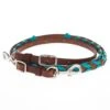 Martin Saddlery 5/8in Turquoise Laced Barrel Reins -Western Cowboy Store 114549 default l
