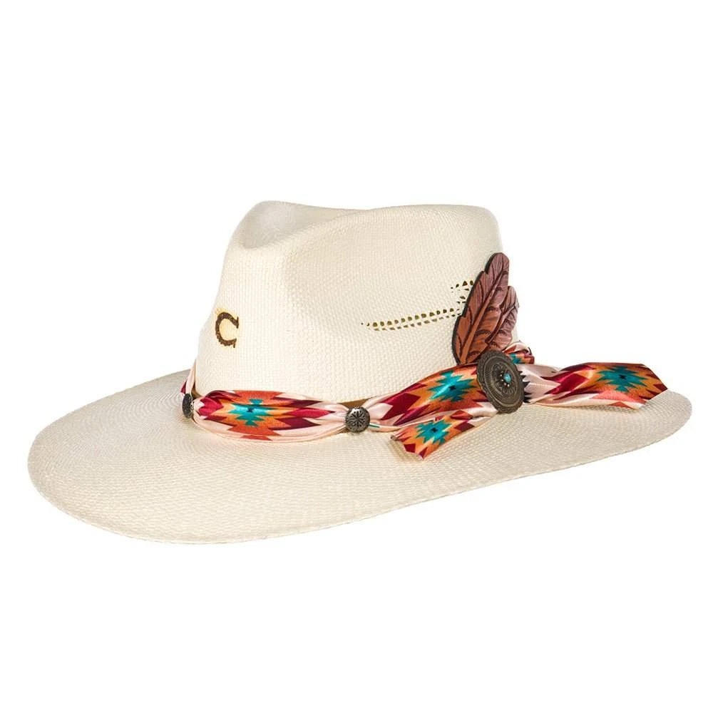 Charlie 1 Horse Navajo 3 3/4` Brim Aztec Band 3 Charlie 1 Horse Navajo 3 3/4` Brim Aztec Band