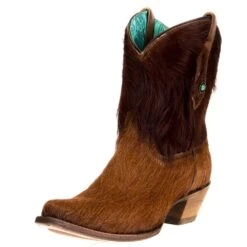 Corral Women's Corral Brown Conchos Ankle Boot