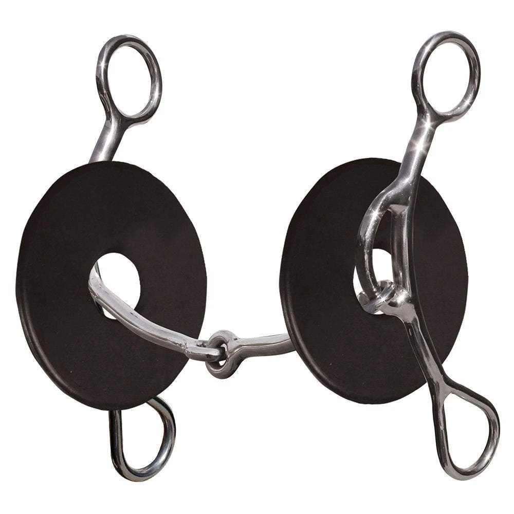 Professionals Choice Brittany Pozzi Smooth Snaffle Gag Bit 3 Professionals Choice Brittany Pozzi Smooth Snaffle Gag Bit