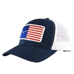 Kimes Ranch Apparel Navy American Trucker Cap