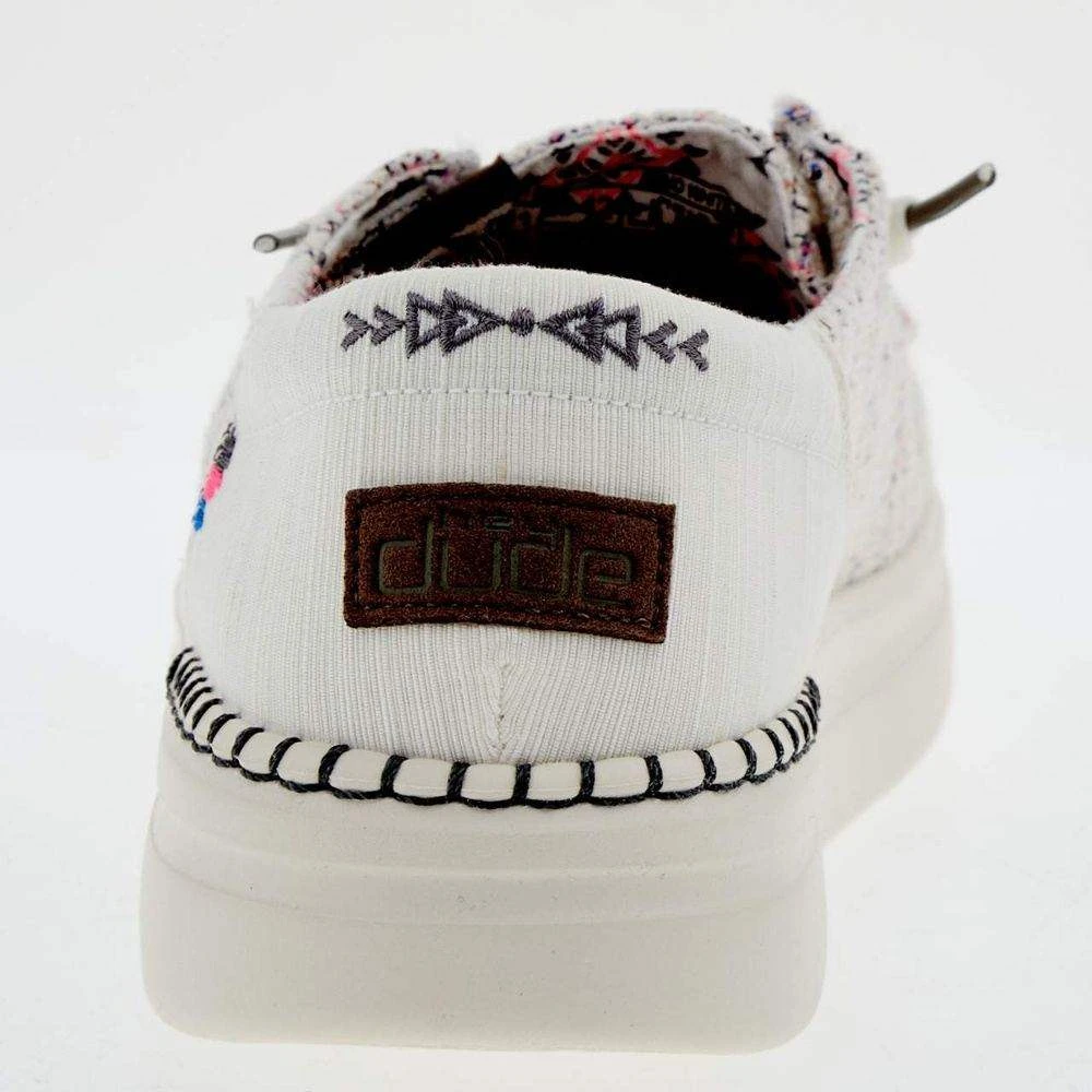 Heydude Women`s Hey Dude Wendy Rise Boho White Casual 6 Heydude Women`s Hey Dude Wendy Rise Boho White Casual - Image 4