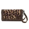 Ariat Brown Leopard Clutch Wallet -Western Cowboy Store 124895 default l