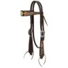 Weaver Leather Turquoise Cross Navajo Arrow Headstall -Western Cowboy Store 124936 default l