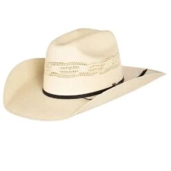 Youth Twister Bangora Cattlemans Precreased Straw Cowboy Hat