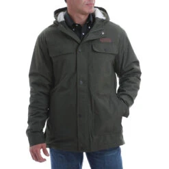 Cinch Men's Olive Barn Coat