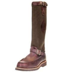 Chippewa Footwear Mens Chippewa 17` CUTTER BACK ZIP MOCC TOE SNAKE BOOT