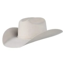 Ariat Bone 10X 4 1/4in. Brim Cattlemans Crease Felt Cowboy Hat