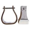 NRS 4in Metal Bound Wood Bell Stirrups -Western Cowboy Store 131398 default l