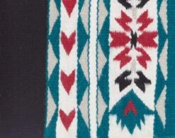 NRS Exclusive Thistle Black Green Red Saddle Blanket -Western Cowboy Store 1313NRS6 2