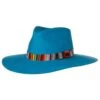 Women's M+F Turquoise With Serape Band Fashion Hat -Western Cowboy Store 131479 default l