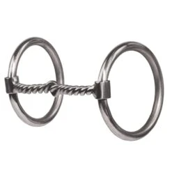 Professionals Choice Equisential O-Ring Twisted Wire Snaffle Bit