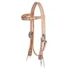 Cashel Company Natural Brown Buckstitched Browband Headstall -Western Cowboy Store 134237 default l