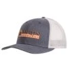 Martin Saddlery Navy And Grey Etched Leather Logo Cap -Western Cowboy Store 134278 default l