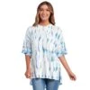 Fordy Blue Tie Dye Top -Western Cowboy Store 136067 default l