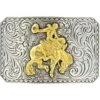 Men's Nocona Bucking Bronc Rectangle Buckle 1 Men's Nocona Bucking Bronc Rectangle Buckle -Western Cowboy Store 136272 default l