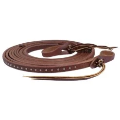 Professionals Choice Ranch Dotted Pineapple Knot Split Reins