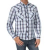Wrangler Easy Care Blue/Red Plaid Shirt 1 Wrangler Easy Care Blue/Red Plaid Shirt -Western Cowboy Store 138084 default l