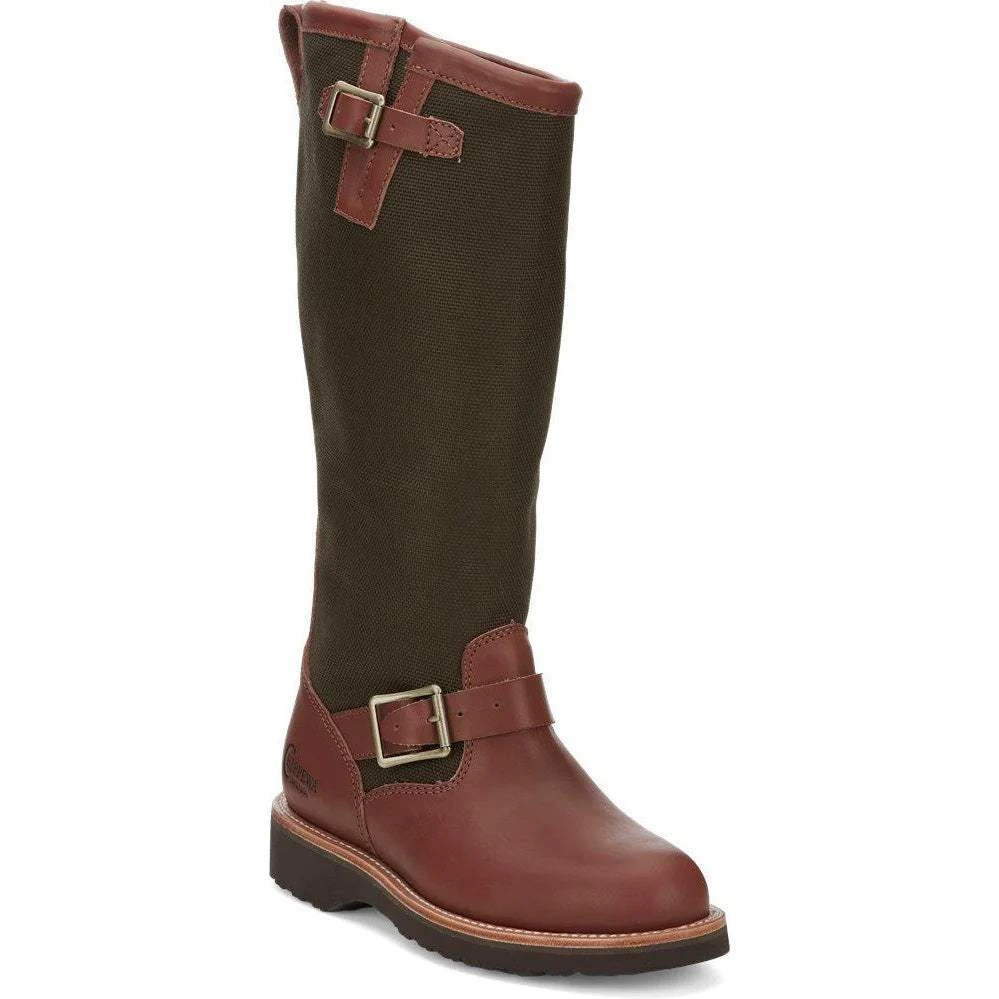 Chippewa Footwear Women's Sunjo 15in. Brown Vipercloth Snake Boot 3 Chippewa Footwear Women's Sunjo 15in. Brown Vipercloth Snake Boot
