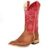 Horsepower Men's Horse Power Top Hand Kango Tobac Smooth Ostrich 13in. Red Top Boot -Western Cowboy Store 145818 default l