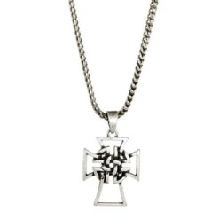 Men's Celtic Cross Chain Necklace