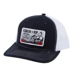 Cinch Navy Cinch Up Patch Cap