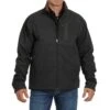Cinch Men's Black Printed Conceal Carry Zip Up -Western Cowboy Store 147514 default l