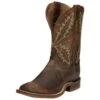 Tony Lama Men's Bowie Oak Brown 11in. TLX Performance Cowboy Boots -Western Cowboy Store 148833 default l