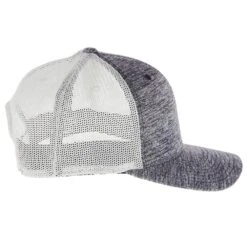 Ariat Heather Gray/Off White Shield Mesh Back Cap -Western Cowboy Store 1504908 5