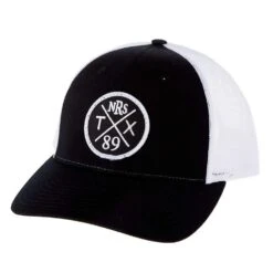 NRS Split Logo Black And White Cap