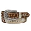 Women's Nocona Leopard Pring Hair On Belt 2 Women's Nocona Leopard Pring Hair On Belt -Western Cowboy Store 152099 default l