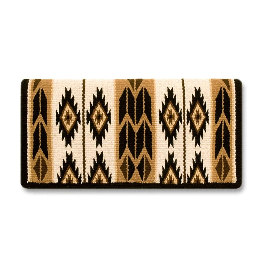 Mayatex Flying Eagle Chocolate Wool Saddle Blanket 3 Mayatex Flying Eagle Chocolate Wool Saddle Blanket