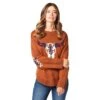 Wrangler Women's Retro Brown Americana Sweater -Western Cowboy Store 154128 default l