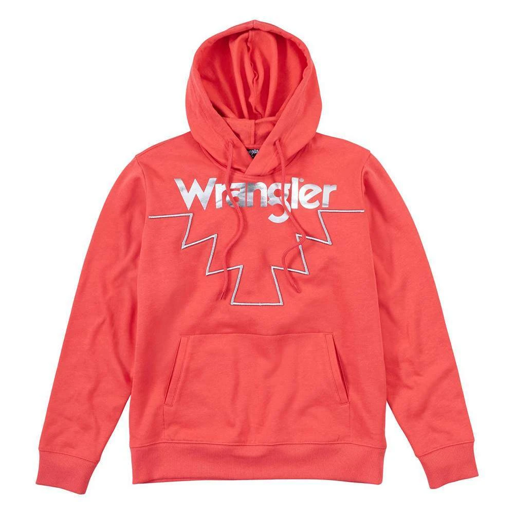Women's Wrangler Retro® Metallic Logo Pullover Hoodie 3 Women's Wrangler Retro® Metallic Logo Pullover Hoodie
