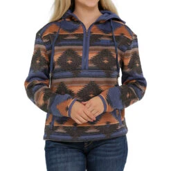 Cinch Women's Half Zip Hoodie